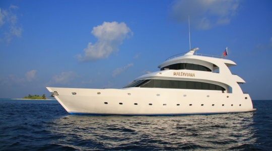 Яхта "Мальдивиана" для дайвинг-сафари. Фотобанк RuDIVE