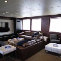 Яхта Socorro Vortex, гостиная комната - кают-компания