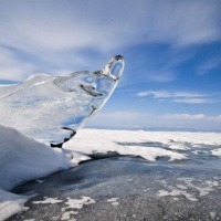 Подледный дайвинг на Байкале. Байкальский лед