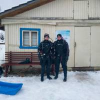 Курс айс-дайвинга PADI Ice Diver на озере Спас-Каменке