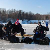 Курс айс-дайвинга PADI Ice Diver на озере Спас-Каменке