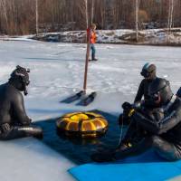 Курс айс-дайвинга PADI Ice Diver в Москве в дайвинг-клубе RuDIVE