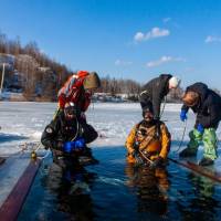 Курс айс-дайвинга PADI Ice Diver в Москве в дайвинг-центре "Спас-Каменка"