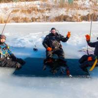 Курс айс-дайвинга PADI Ice Diver в Москве в дайвинг-центре "Спас-Каменка"