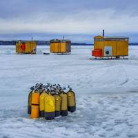 Дайв-центр "Полярный круг". Подледный дайвинг на Белом море. Автор фото Илья Труханов. RuDIVE