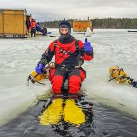 Дайв-центр "Полярный круг". Айс-дайвинг на Белом море. Автор фото Илья Труханов. RuDIVE