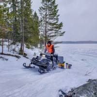 Дайв-центр "Полярный круг". Зимний дайвинг. Автор фото Илья Труханов. RuDIVE