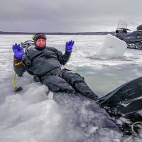 Дайв-центр "Полярный круг". Курс PADI Ice Diver на Белом море. Автор фото Илья Труханов. RuDIVE