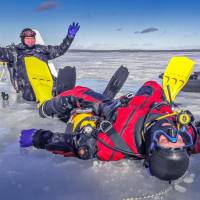 Дайв-центр "Полярный круг". Курс PADI Ice Diver на Белом море. Автор фото Илья Труханов. RuDIVE